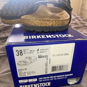 Birkenstock worn once, Size 8